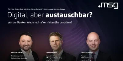 Digital, aber austauschbar? Warum Banken wieder echte Vertriebsnähe brauchen!