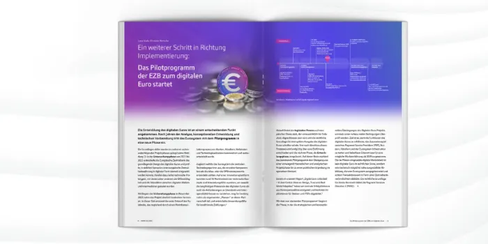 Ein weiterer Schritt in Richtung Implementierung: Das Pilotprogramm der EZB zum digitalen Euro startet