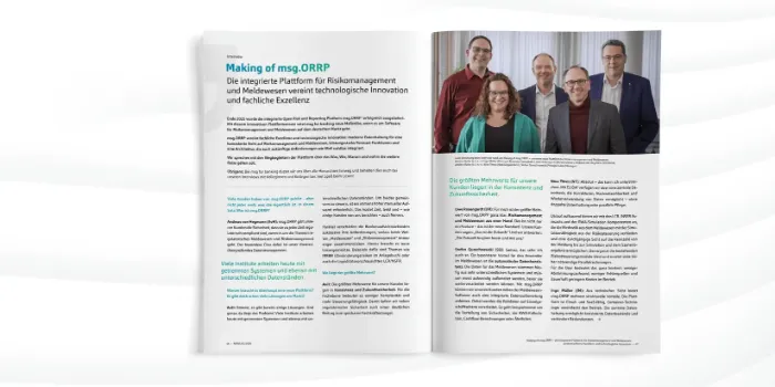 Interview: Making of msg.ORRP