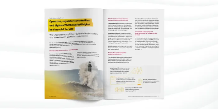 Operative Resilienz, regulatorische Resilienz und digitale Wettbewerbsfähigkeit im Financial Service